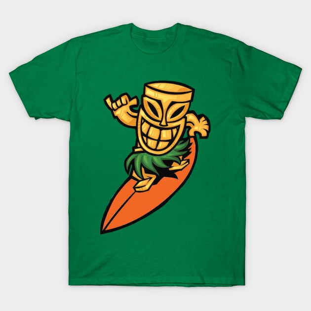 TIKI SURFER T-Shirt by Modern-ArtifactsLLC